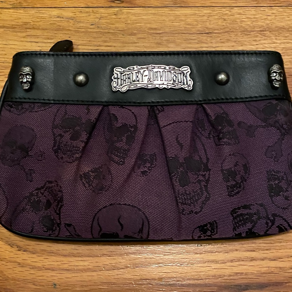 Harley Davidson riding purse